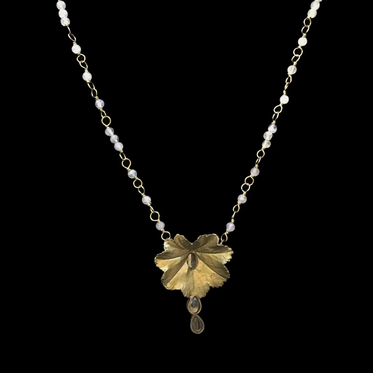 Lady's Mantle Pendant - Beads