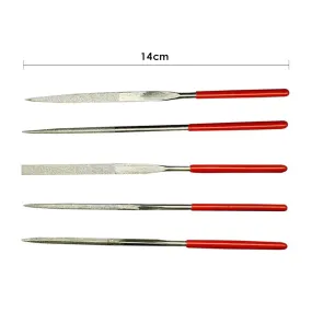 MAF 5NFS 14cm Needle File Set for Metal, Glass, Stone, Jewelry, Art and Craft Work Tool Set