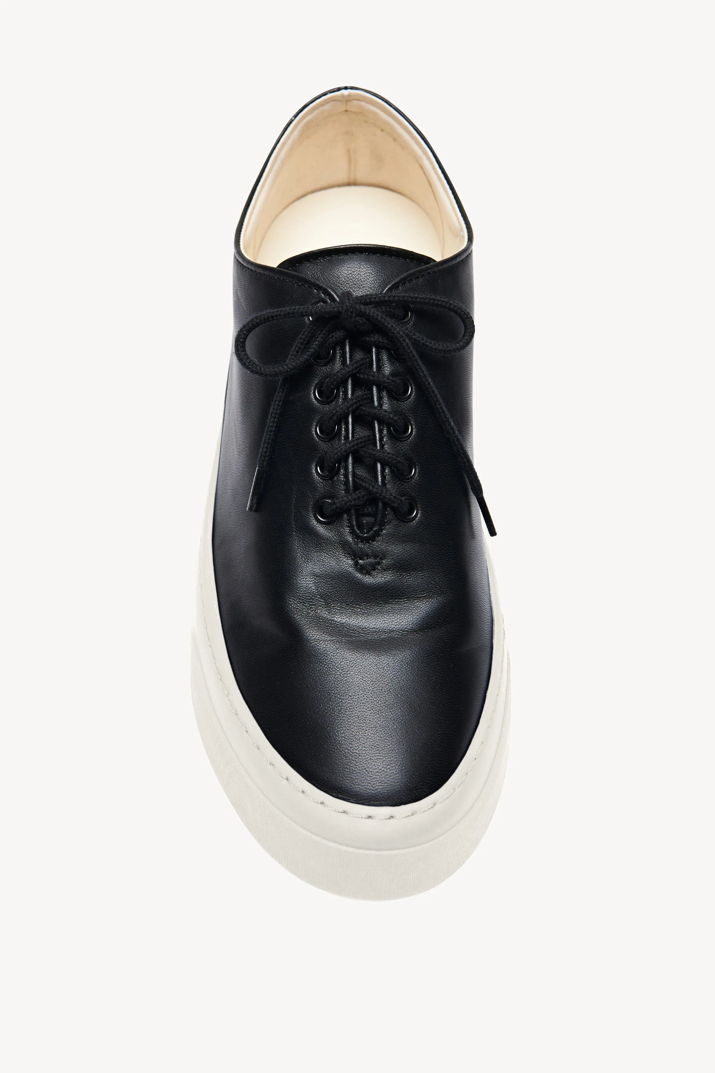 Marie H Lace-Up Sneaker in Leather