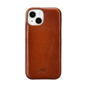 Mason iPhone 14 Case, Burnished Tan