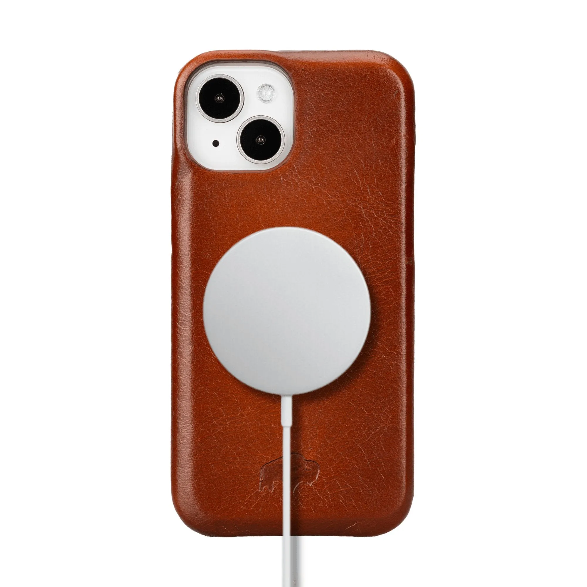 Mason iPhone 14 Case, Burnished Tan