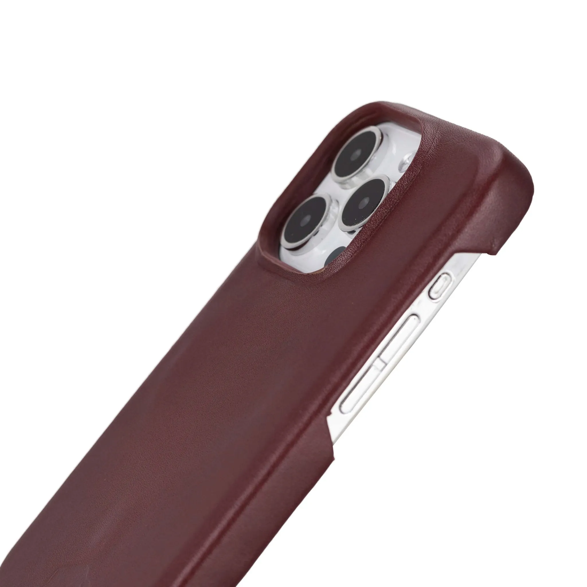 Mason iPhone 14 Pro Case, Soft Bordeaux