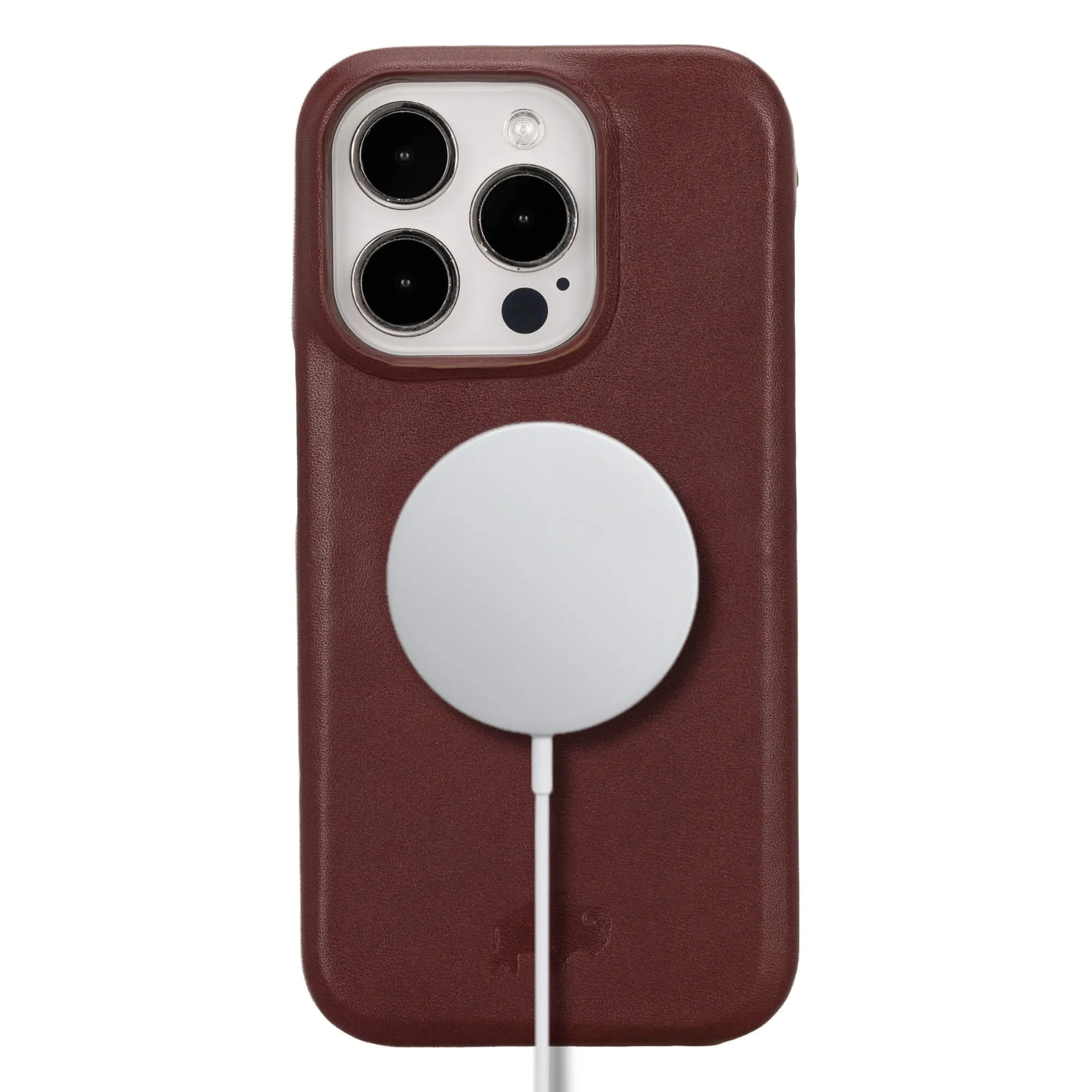 Mason iPhone 14 Pro Case, Soft Bordeaux