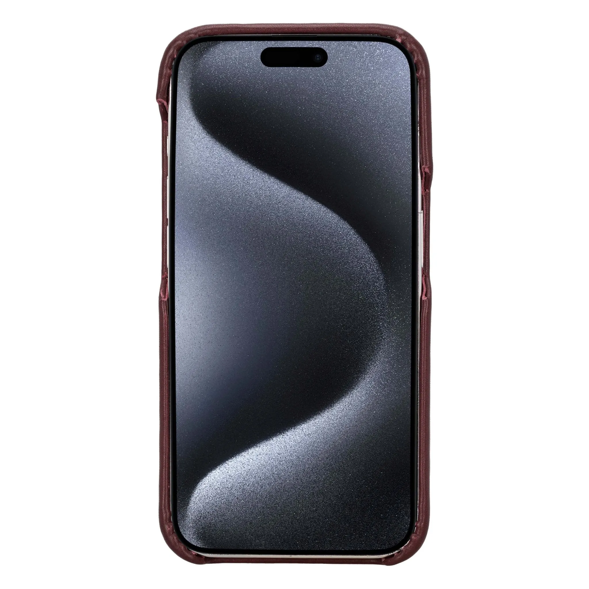 Mason iPhone 14 Pro Case, Soft Bordeaux