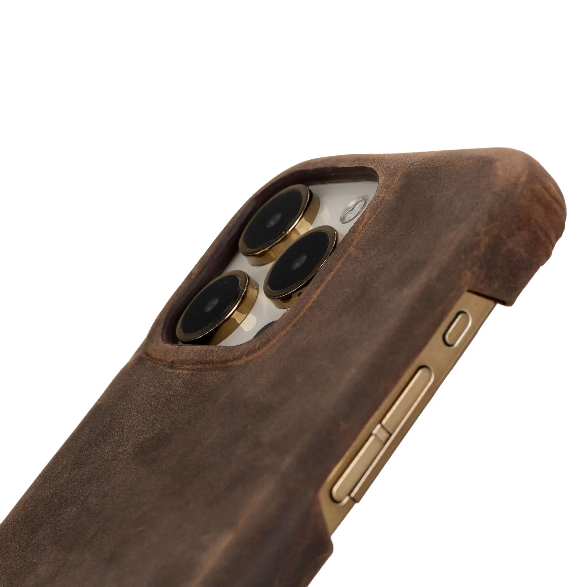 Mason iPhone 14 Pro Max Case, Distressed Coffee