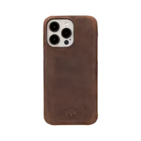 Mason iPhone 14 Pro Max Case, Distressed Coffee