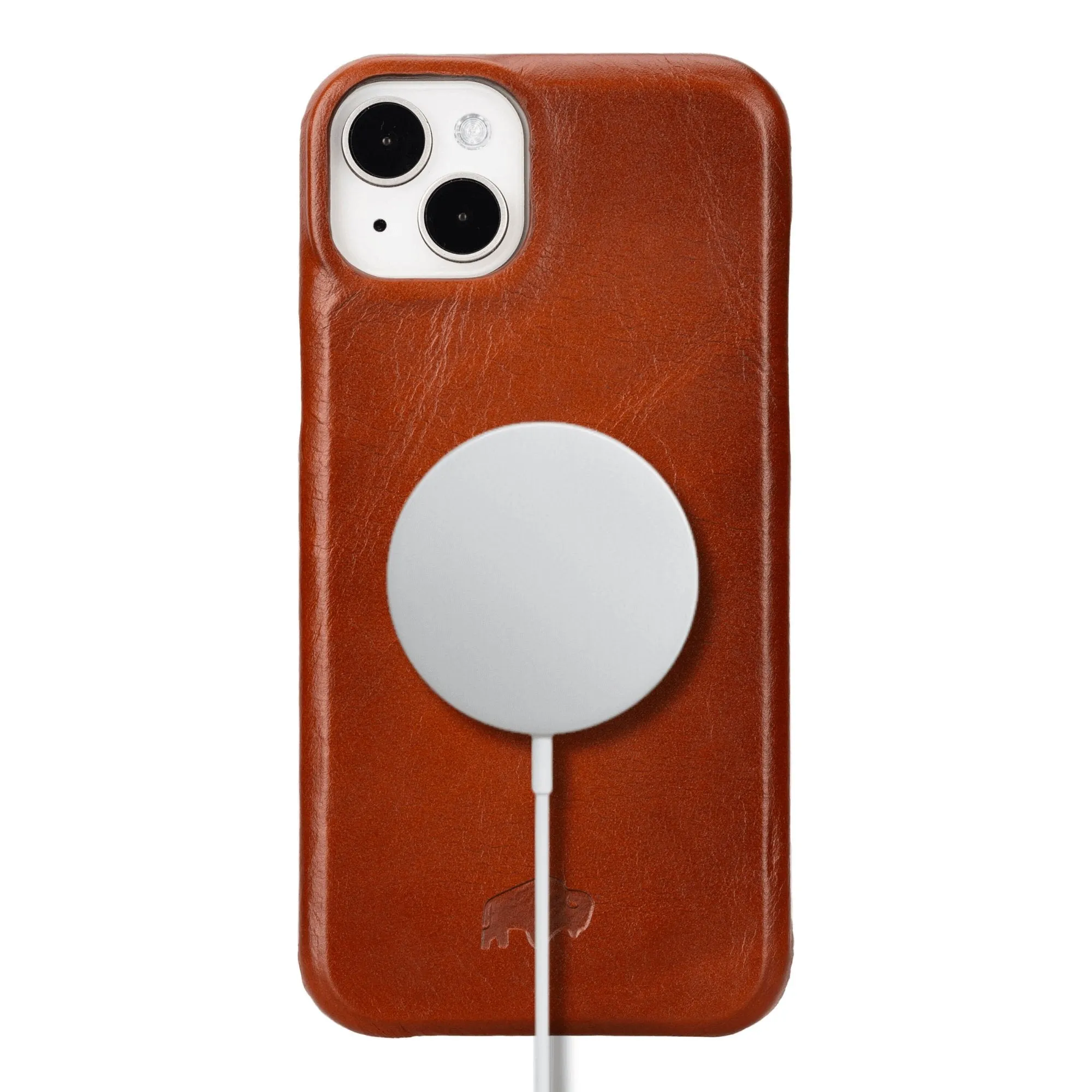 Mason iPhone 15 Plus Case, Burnished Tan