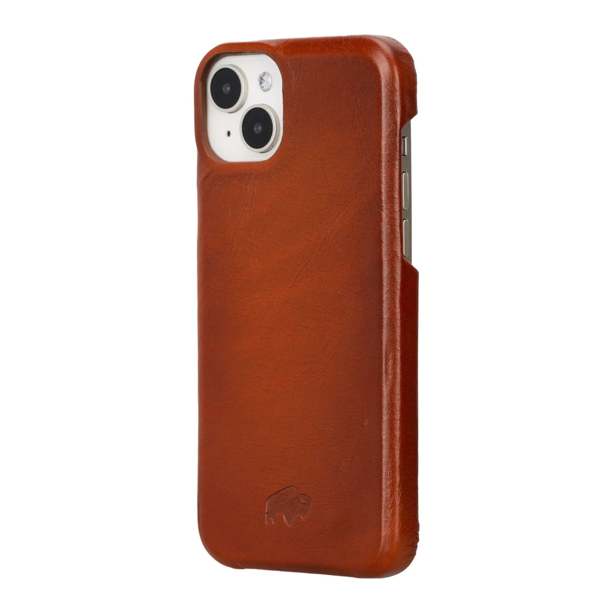 Mason iPhone 15 Plus Case, Burnished Tan