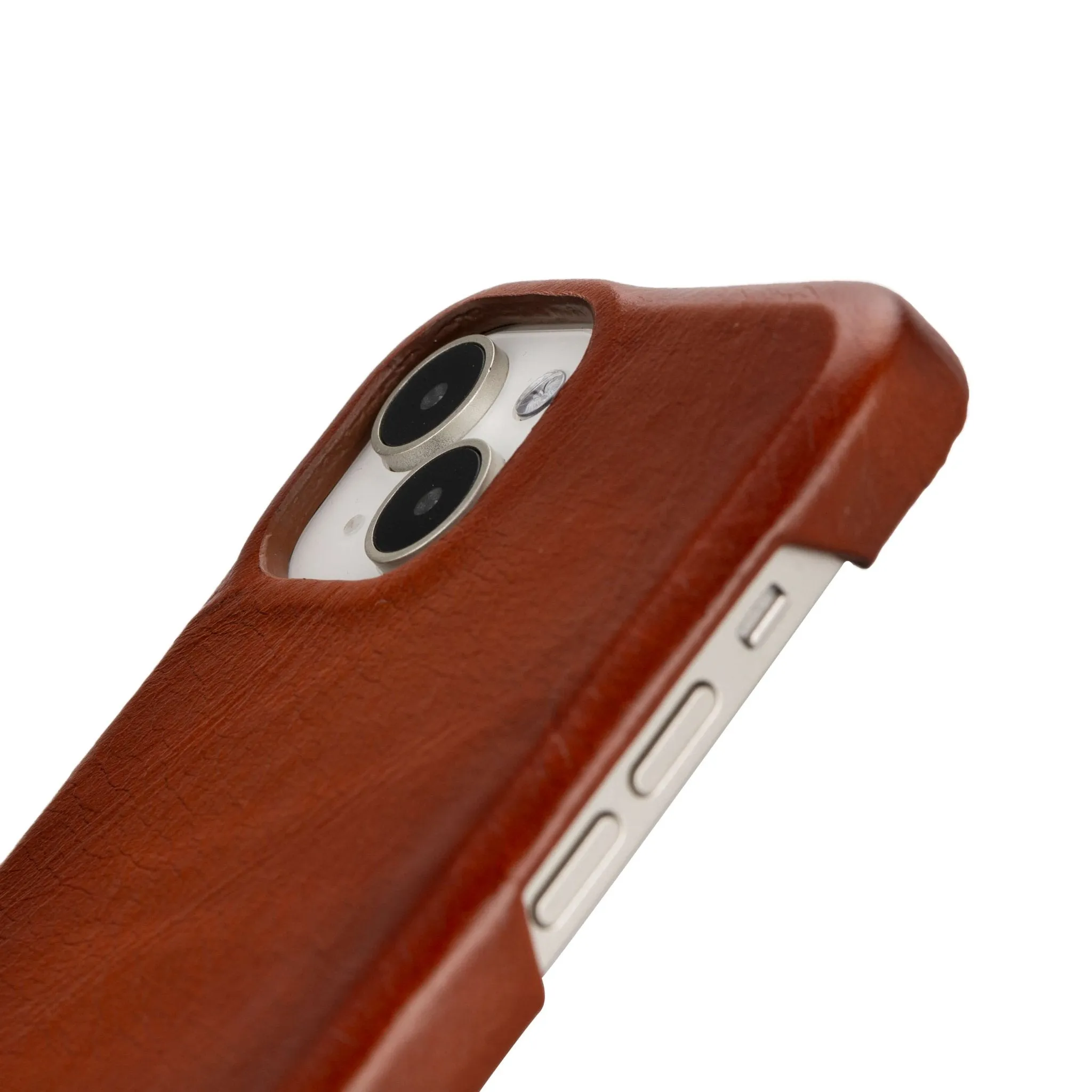 Mason iPhone 15 Plus Case, Burnished Tan