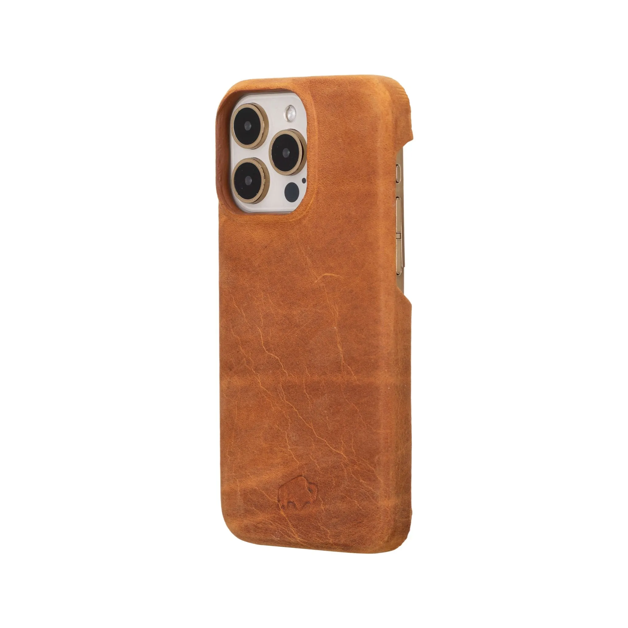 Mason iPhone 15 Pro Max Case, Golden Brown