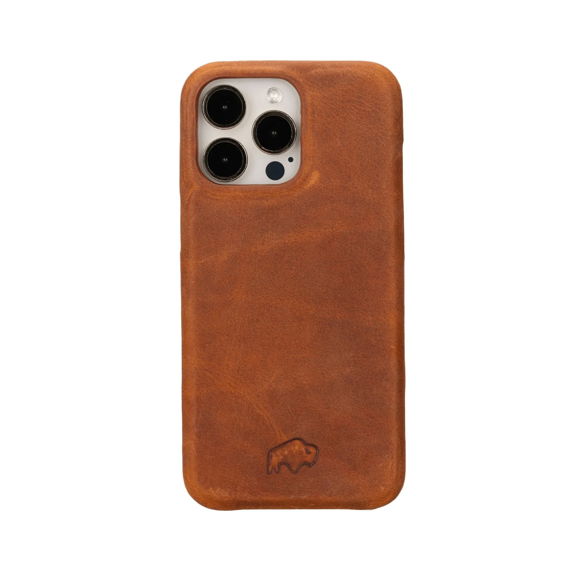 Mason iPhone 15 Pro Max Case, Golden Brown