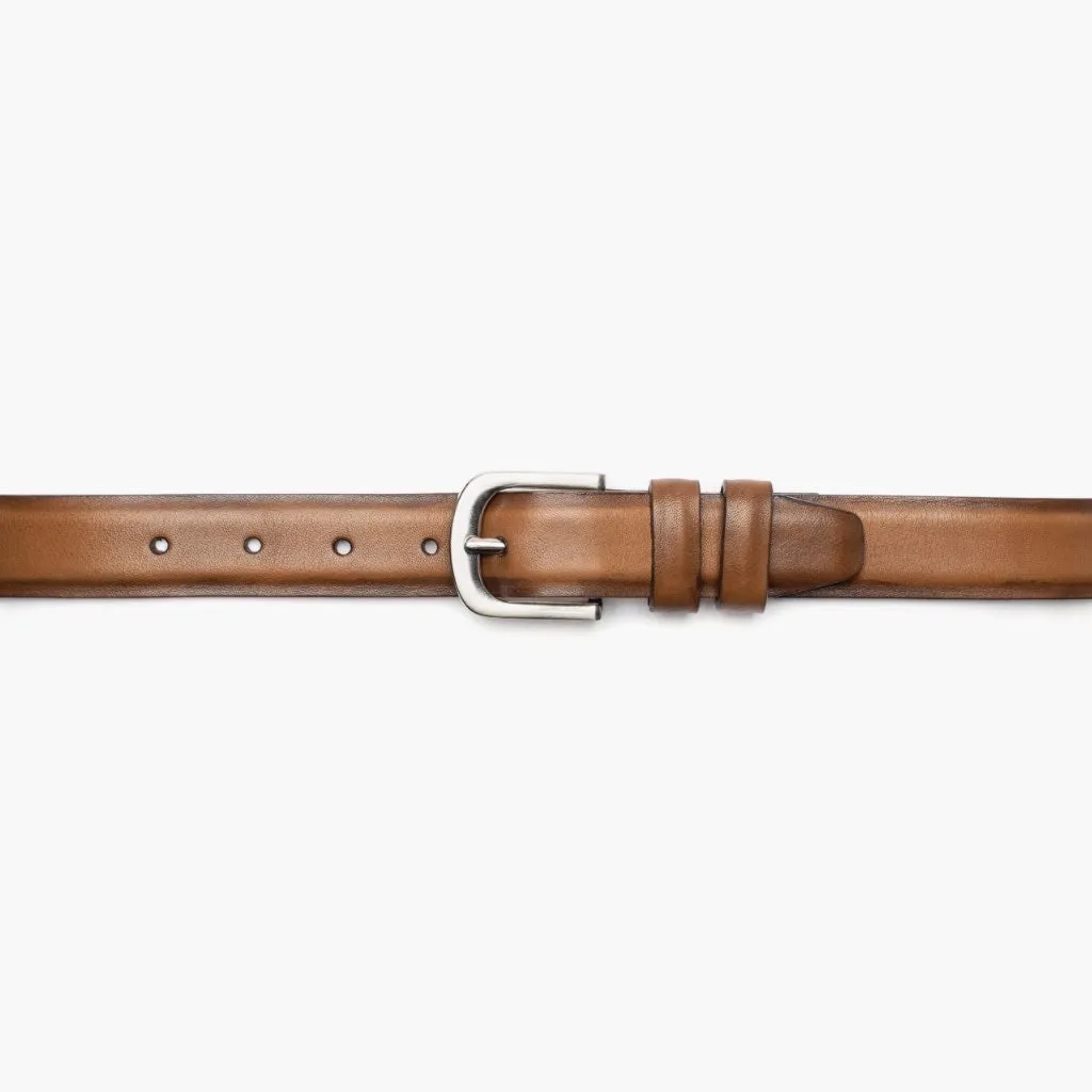 Men's Refined Leather Belt | Toffee