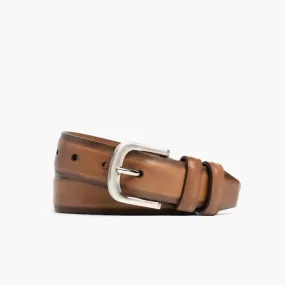 Men's Refined Leather Belt | Toffee