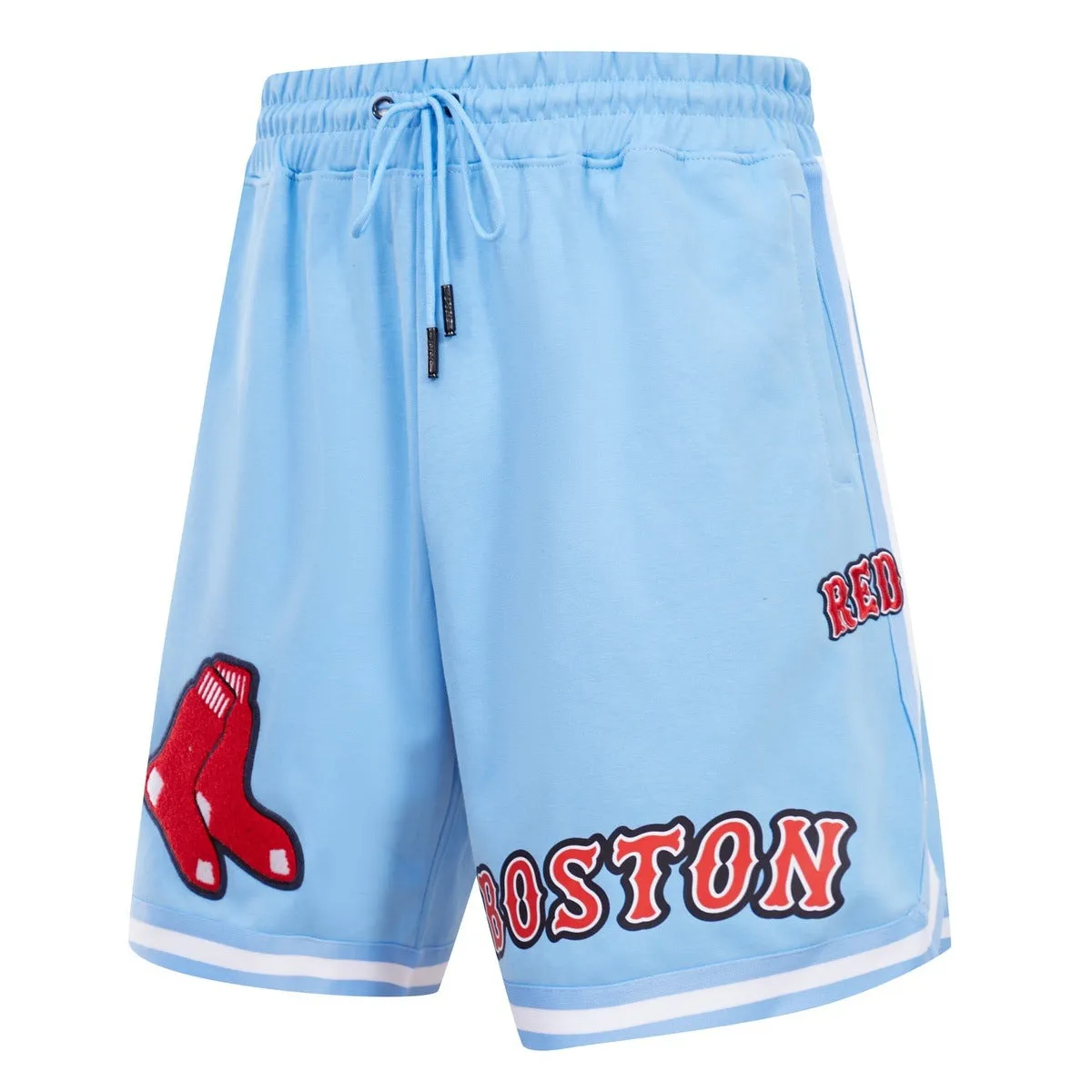 MLB BOSTON RED SOX CLASSIC CHENILLE MEN'S SHORT (UNIVERSITY BLUE)