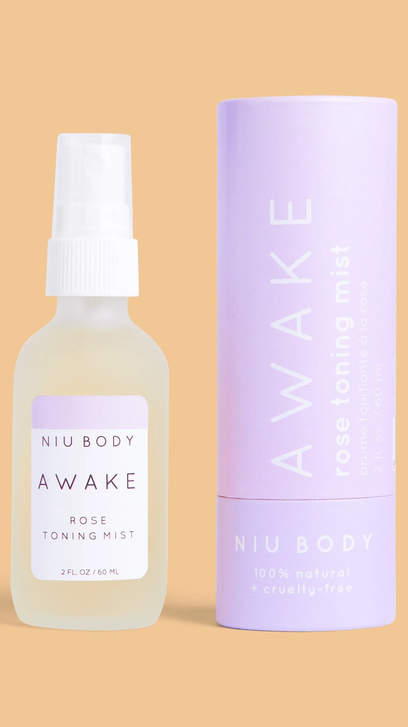 Niu Body Awake Rose Toning Mist