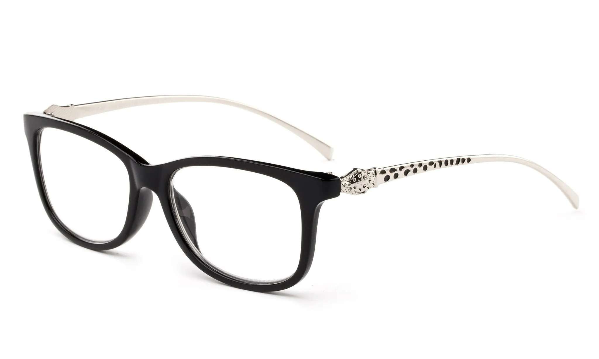 "Titanium" Bifocal Cateye Fashion Readers Half