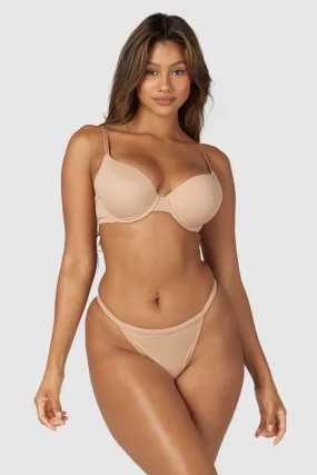 Sculpt Push-Up T-shirt Bra  - Honey