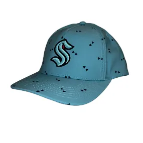 Seattle Kraken Scatter Marine Blue Hat