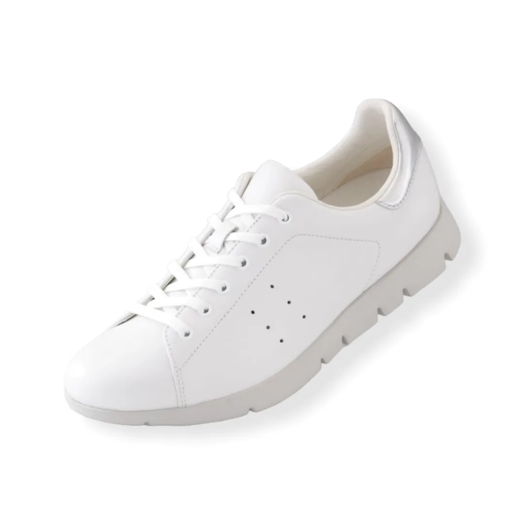 Sheepskin basic light-weight lace-up sneakers  #FJ071