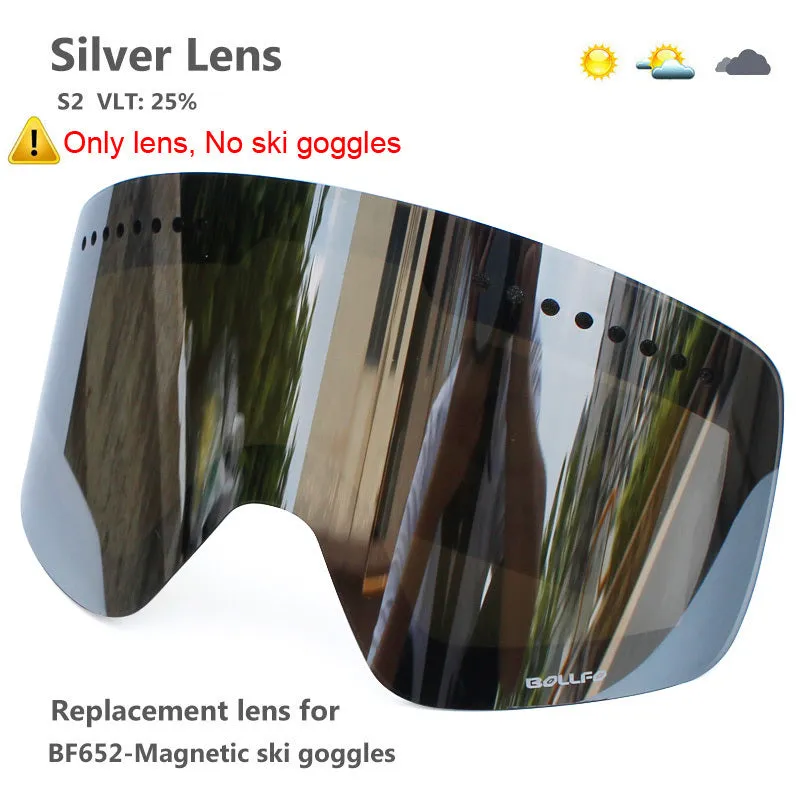 Ski Len/Ski Goggles With Magnetic Double Layer Lens, Skiing Anti-fog UV400 Snowboard Goggles For Men And Women, Outdoor Sports Ski Glasses, Eyewear