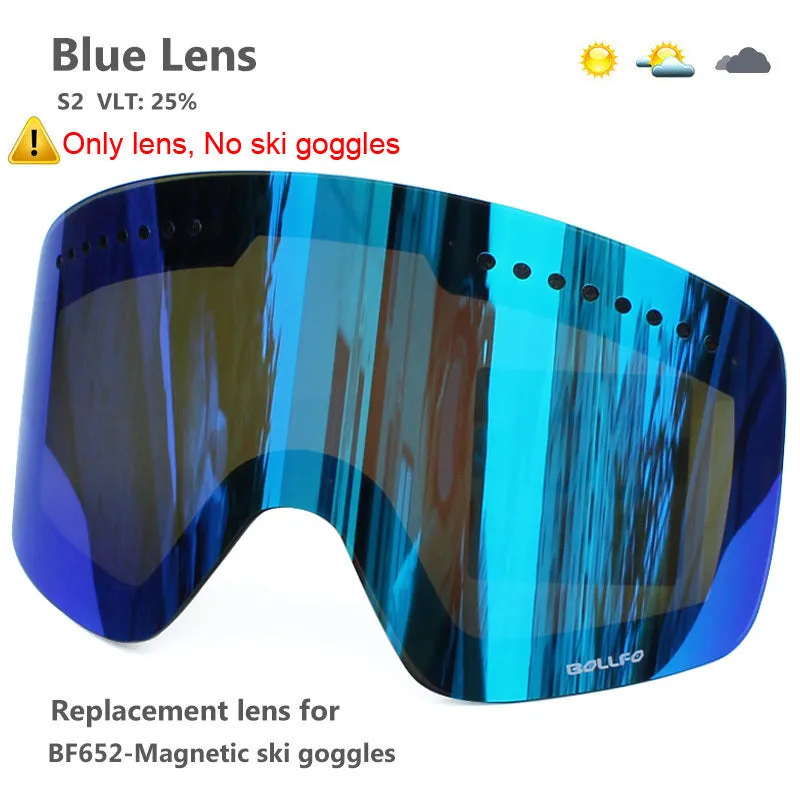 Ski Len/Ski Goggles With Magnetic Double Layer Lens, Skiing Anti-fog UV400 Snowboard Goggles For Men And Women, Outdoor Sports Ski Glasses, Eyewear