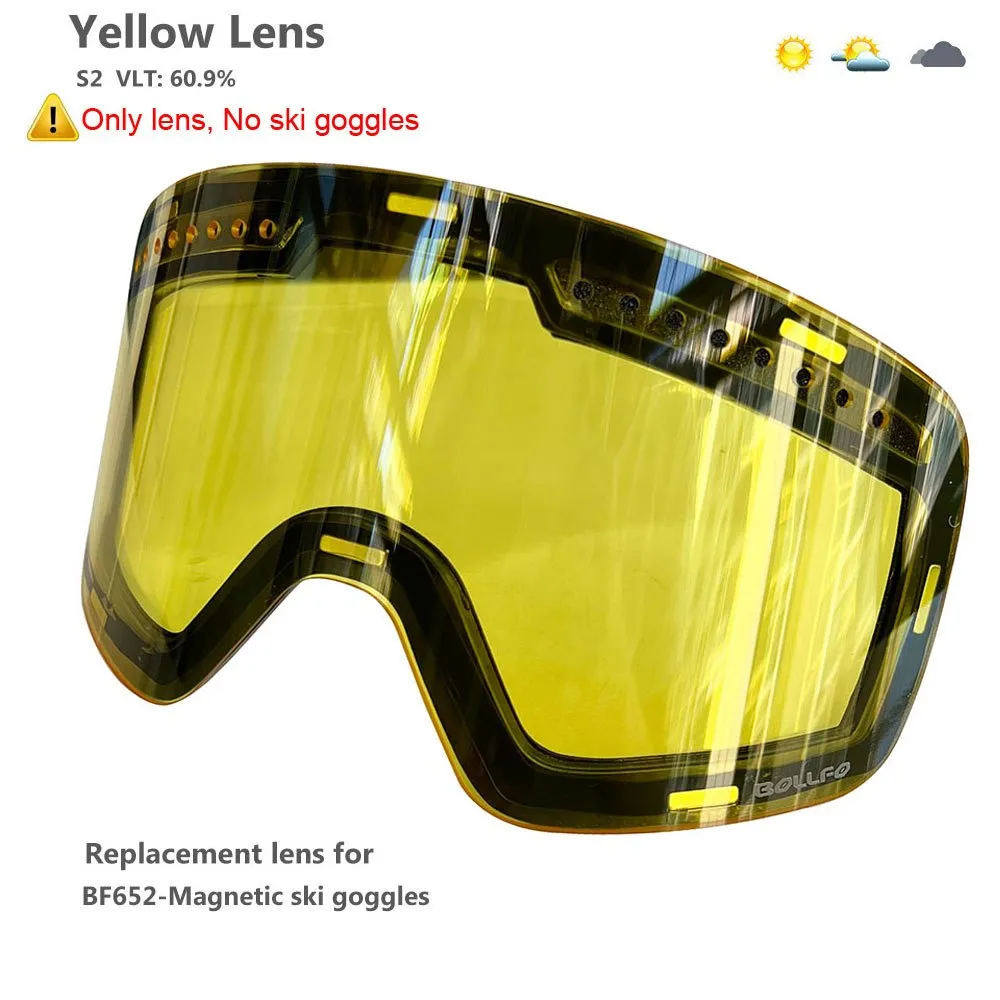 Ski Len/Ski Goggles With Magnetic Double Layer Lens, Skiing Anti-fog UV400 Snowboard Goggles For Men And Women, Outdoor Sports Ski Glasses, Eyewear