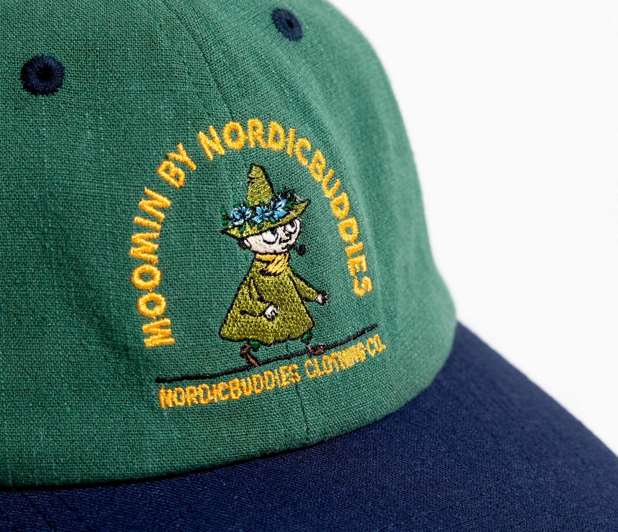 Snufkin Adventure Adult Cap - Green and Navy