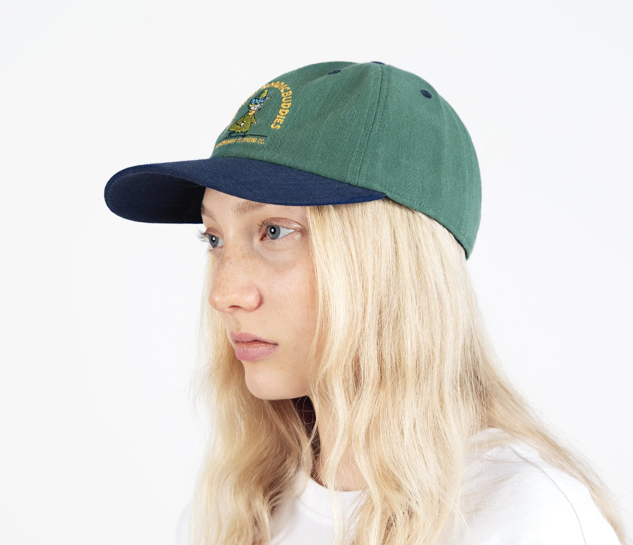 Snufkin Adventure Adult Cap - Green and Navy