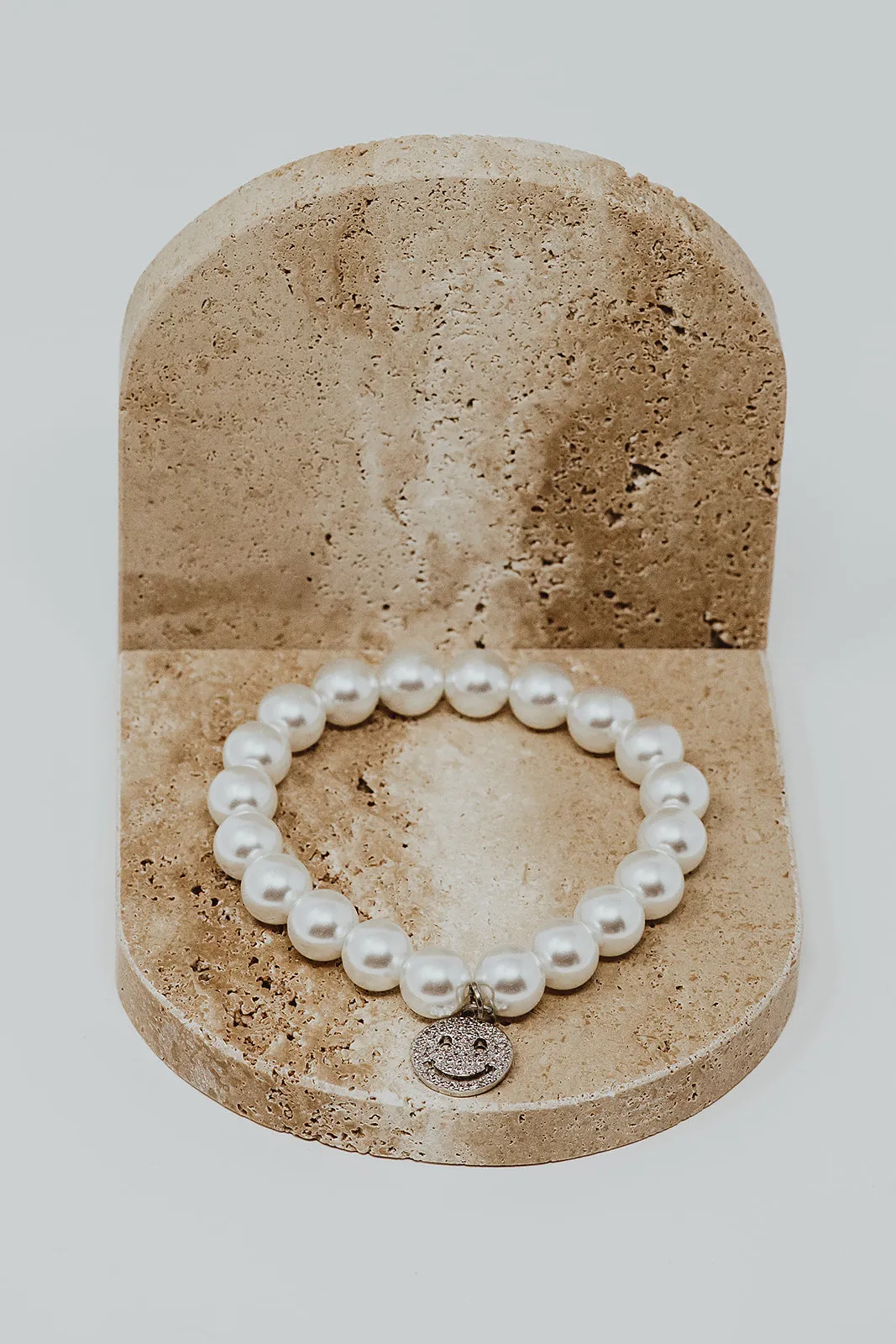 Swanky 5 Piece Pearl Bracelet Stack