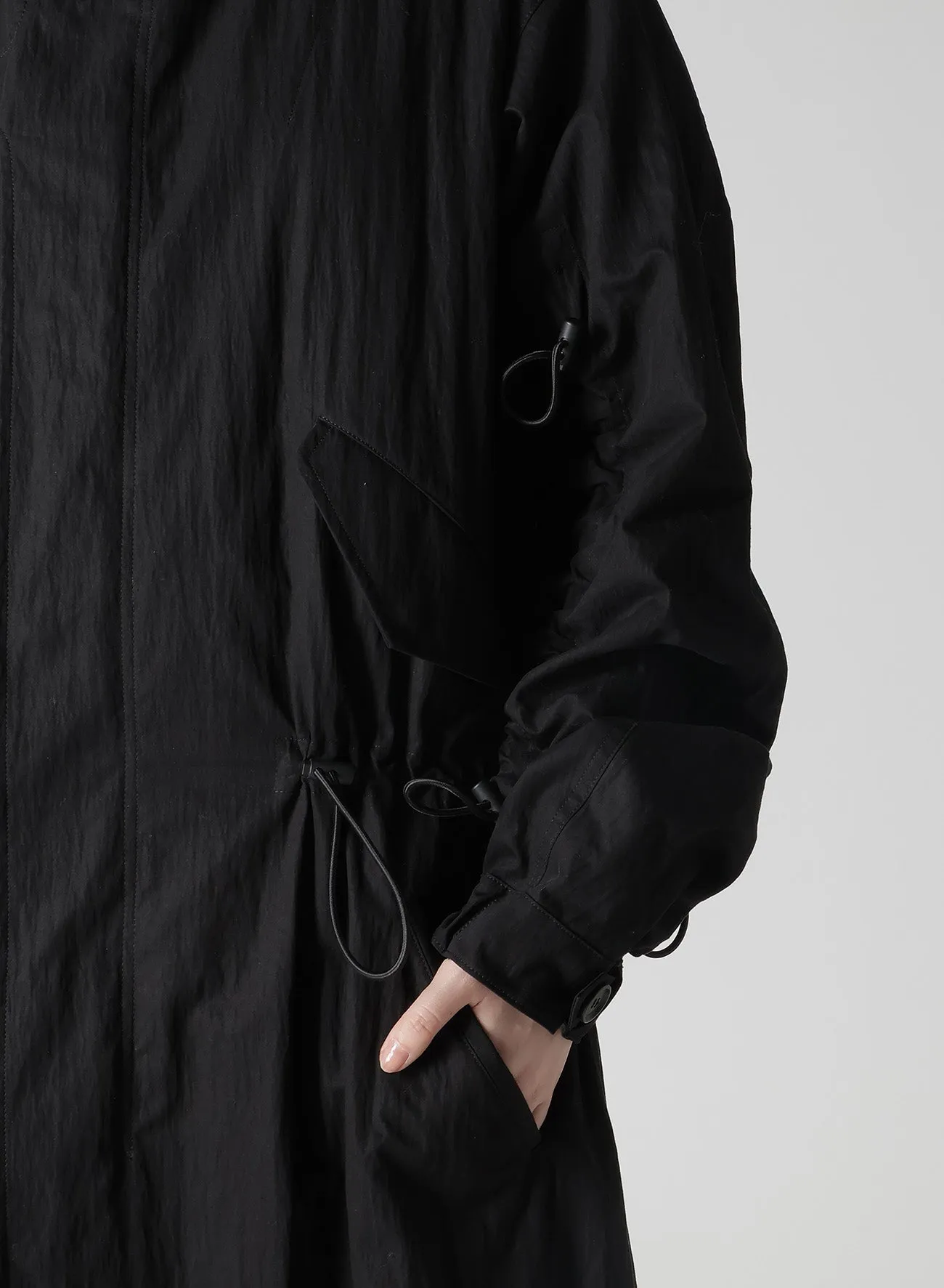 WEATHER LOOSE ELASTIC COAT