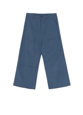 [Y's BORN PRODUCT] COTTON TWILL LONG STRAIGHT PANTS